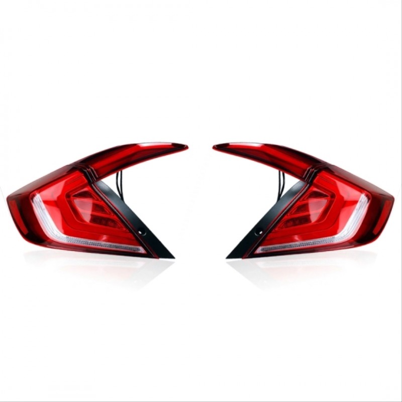 Cıvıc fc5 2016-2021 ıçın uyumlu  hareketlı led stop kırmızı