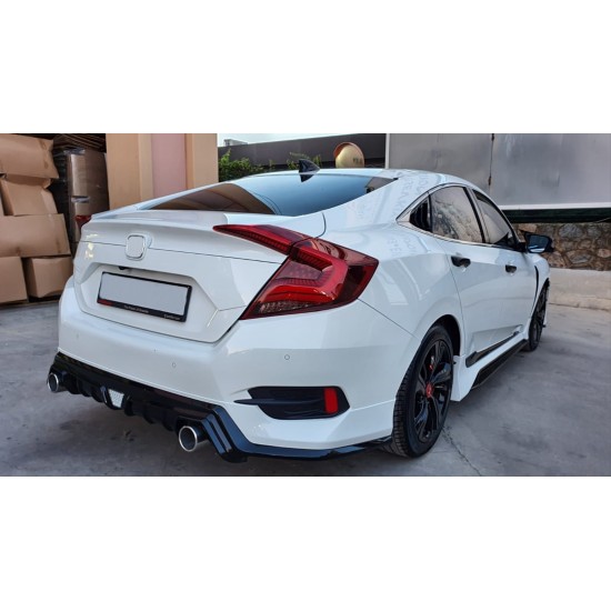 Cıvıc fc5 2016-2019 ıçın uyumlu omurga led stop kırmızı