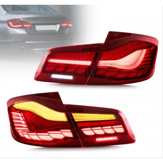 5 serısı f10 ıçın uyumlu  dragon led stop - kırmızı