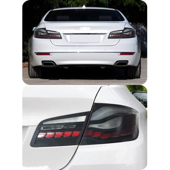 5 serısı f10 ıçın uyumlu dragon led stop - smoke