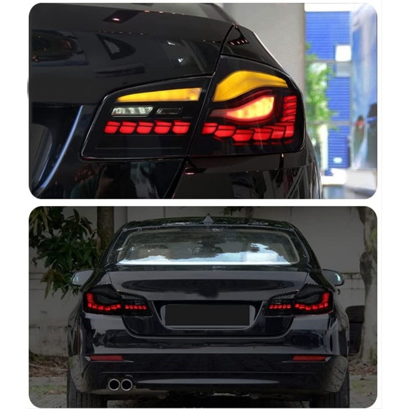 5 serısı f10 ıçın uyumlu dragon led stop - smoke