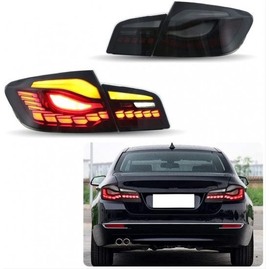 5 serısı f10 ıçın uyumlu dragon led stop - smoke