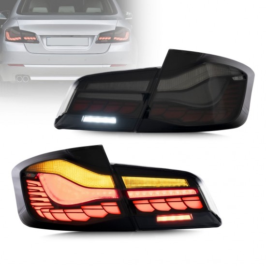 5 serısı f10 ıçın uyumlu dragon led stop - smoke