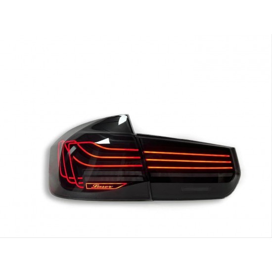 F30 3 serisi için lazer led stop - kırmızı