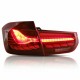 F30 3 serısı ıçın dragon led stop dınamık anımasyonlu - kırmızı