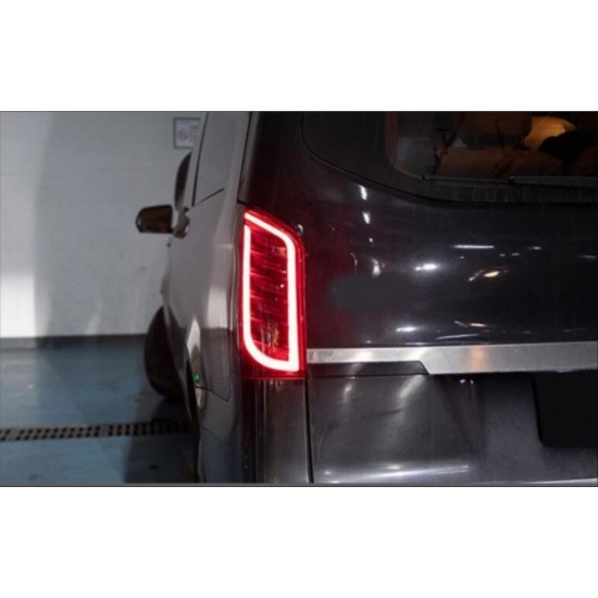 W447 vıto 2015-2019 modern lıne led stop - kırmızı