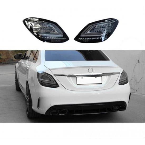 W205 2015-2018 c serısı ıçın led stop smoke