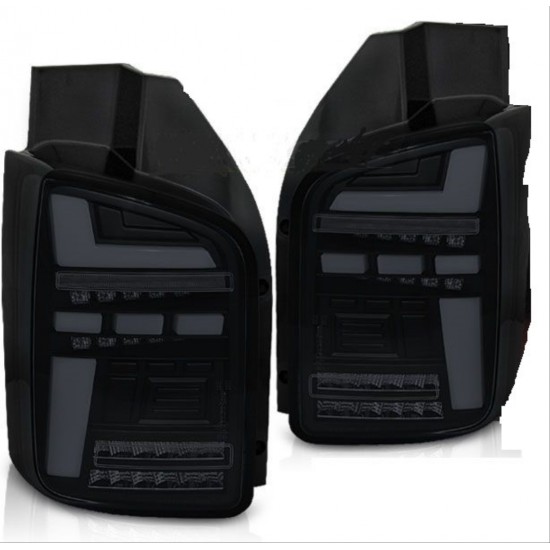 Transporter t6 amp; caravelle ıçın uyumlu makyajlı t6.1 #39;#39; smoke #39;#39; led stop (2016-2019)