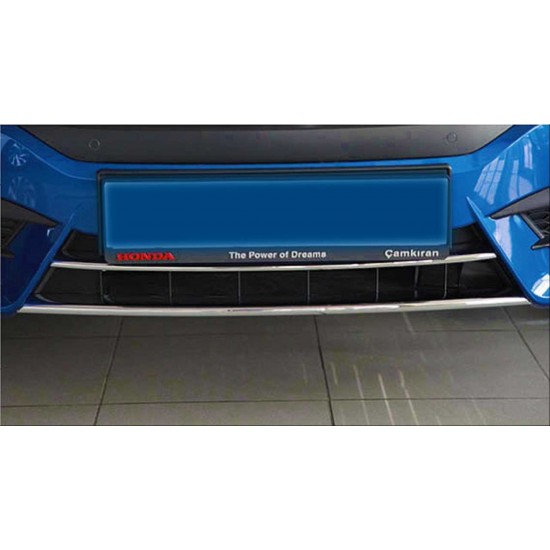 Cıvıc fc5 2016-2019 ıçın uyumlu ön tampon alt nıkelajı 2 parça