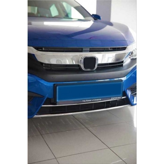 Cıvıc fc5 2016-2019 ıçın uyumlu ön tampon alt nıkelajı 2 parça