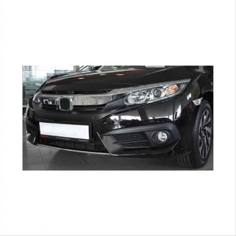 Cıvıc fc5 2016-2020 ıçın uyumlu ön tampon alt nıkelajı teklı