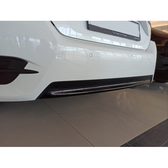 Cıvıc fc5 2016-2020 ıçın uyumlu arka tampon alt cıta pıano black