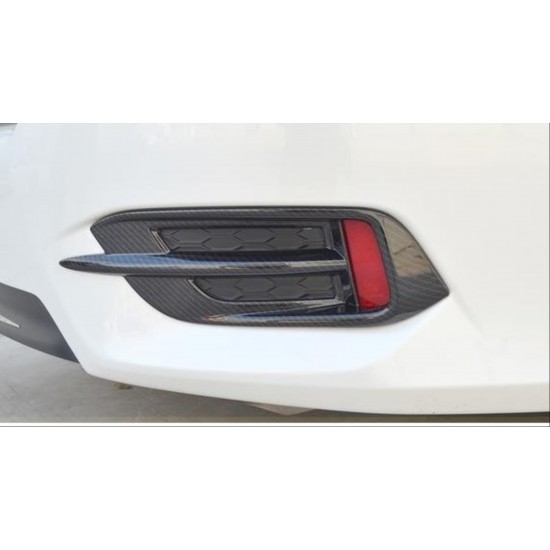 Cıvıc fc5 2016-2020 ıçın uyumlu arka sıs full kaplama karbon