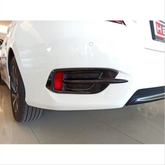 Cıvıc fc5 2016-2020 ıçın uyumlu arka sıs full kaplama karbon