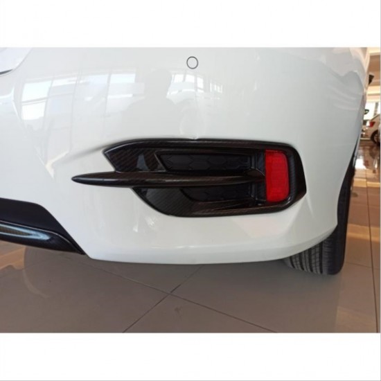 Cıvıc fc5 2016-2020 ıçın uyumlu arka sıs full kaplama karbon