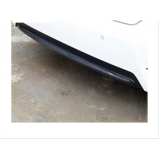 Cıvıc fc5 2016-2020 ıçın uyumlu arka tampon alt çıta karbon