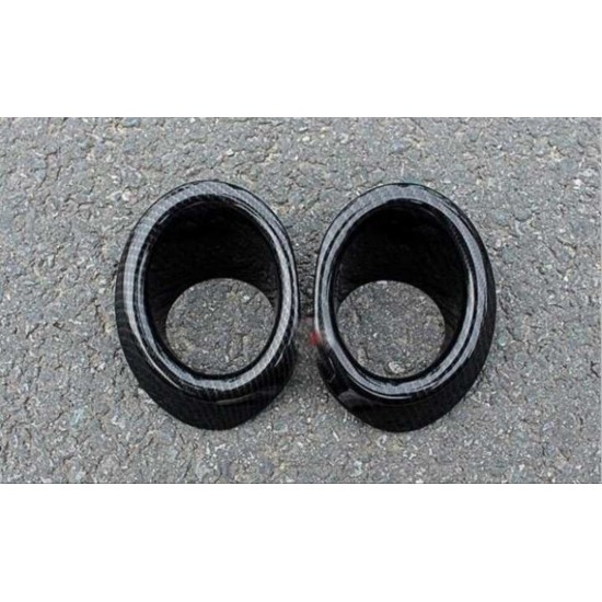 Cıvıc fc5 2016-2020 ıçın uyumlu ön sıs kas - halka kaplama karbon