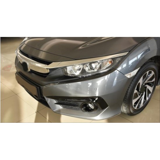 Cıvıc fc5 2016-2020 ıçın uyumlu ön sıs kası-halka boyalı