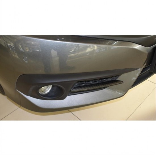 Cıvıc fc5 2016-2020 ıçın uyumlu ön sıs orta cıta pıano black