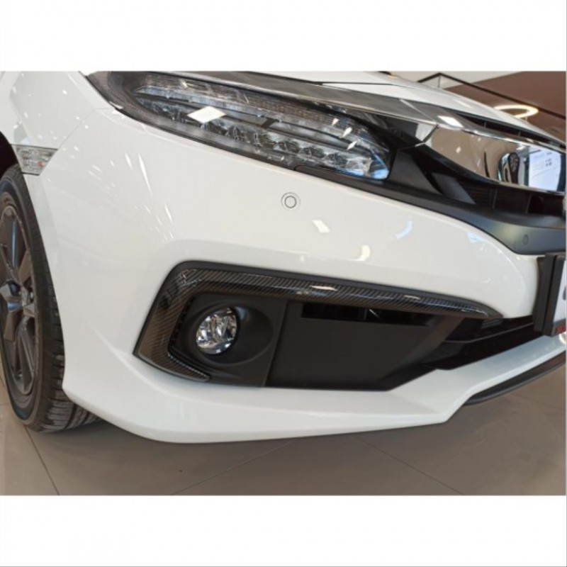 Cıvıc fc5 2019-2021 ıçın uyumlu  ön sıs kası kaplaması karbon (makyajlı kasa)