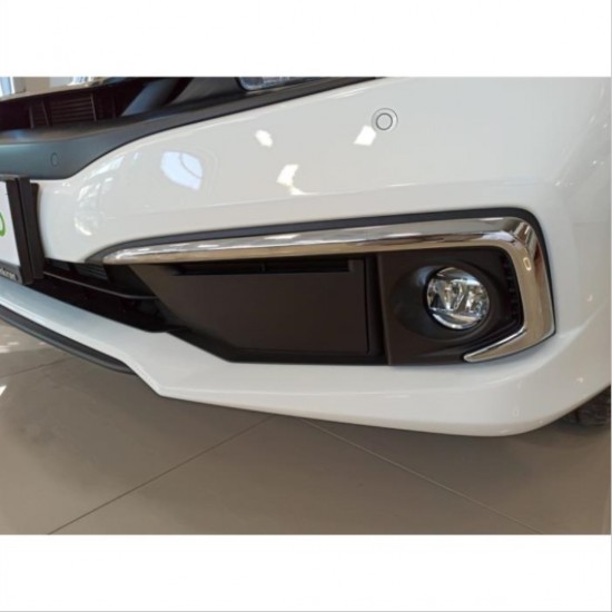 Cıvıc fc5 2019-2021 ıçın uyumlu  ön sıs kası kaplaması nıkelaj (makyajlı kasa)