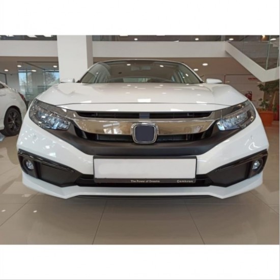 Cıvıc fc5 2019-2021 ıçın uyumlu  ön sıs kası kaplaması pıano (makyajlı kasa)