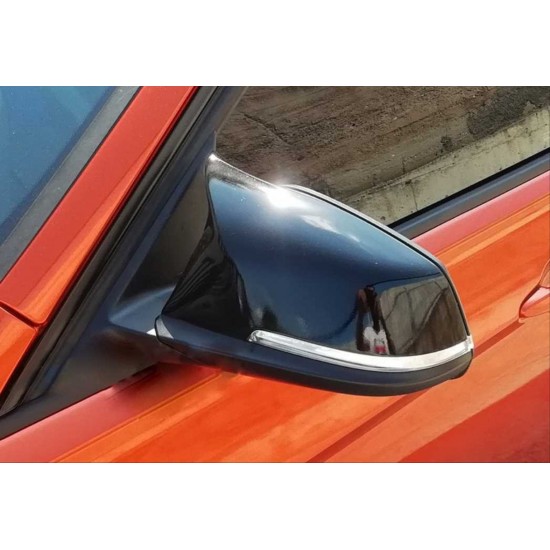 3/4 serısı f30 f32 f362012-2018 ıçın uyumlu ayna kapagı pıano black