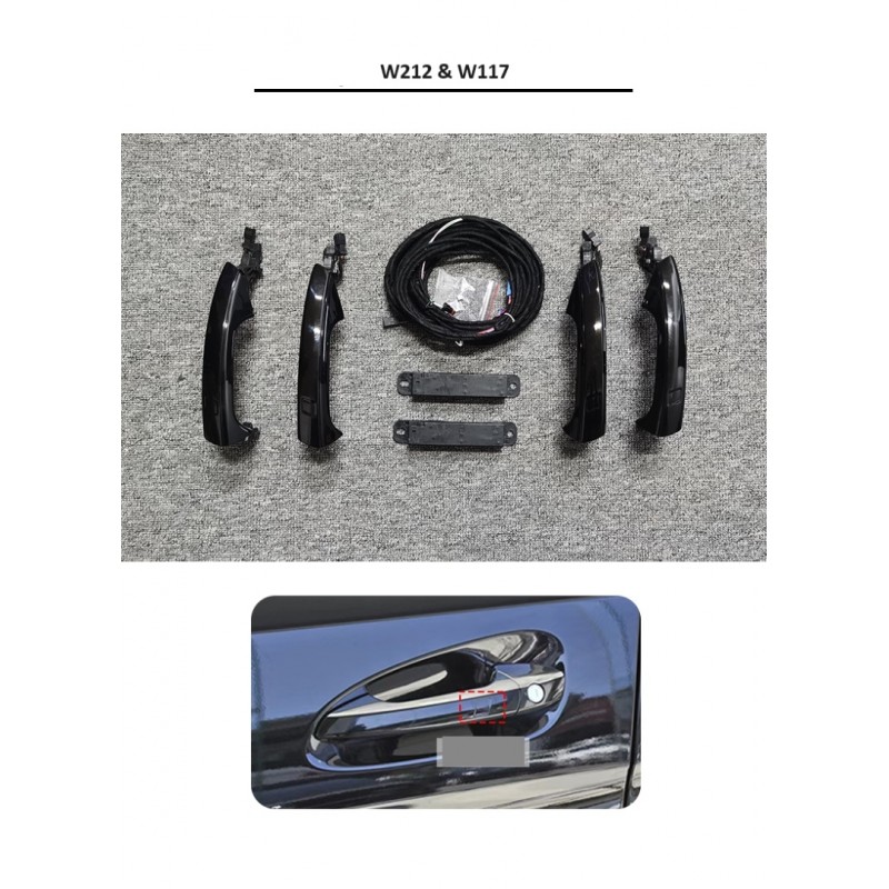 W212 e serisi amp; w117 cla serisi amp; w176 a serısı anahtarsız giriş sistemi (4 kapı)