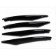 W177 a serısı 2019+ ıçın ön tampon bıçakları - 4 parça -  pıano black