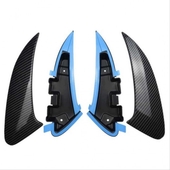 W177 a serısı 2019+ ıçın ön tampon yan bıçakları - 2 parça - karbon