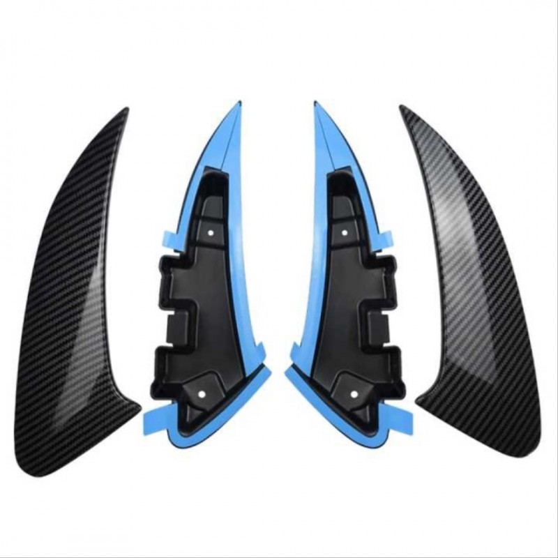 W177 a serısı 2019+ ıçın ön tampon yan bıçakları - 2 parça - karbon