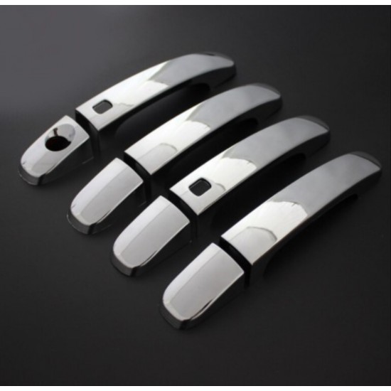 Ranger ıçın uyumlu 2015-2021 kapı kolu kaplama / krom