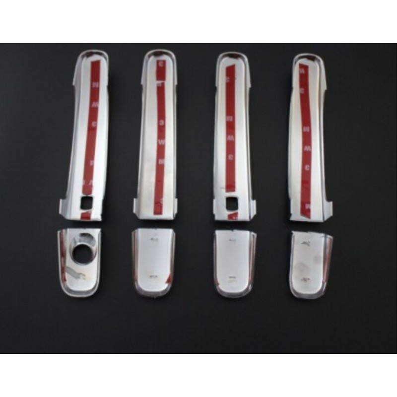 Ranger ıçın uyumlu 2015-2021 kapı kolu kaplama / krom