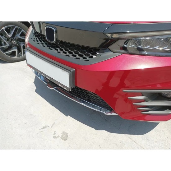 Cıty 2020+ ıçın uyumlu  ön tampon alt çıtası - krom