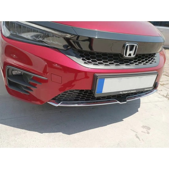 Cıty 2020+ ıçın uyumlu  ön tampon alt çıtası - krom