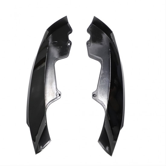 Cıvıc fe1 2022 ıçın uyumlu  aero ön ek 2 parça- pıano black