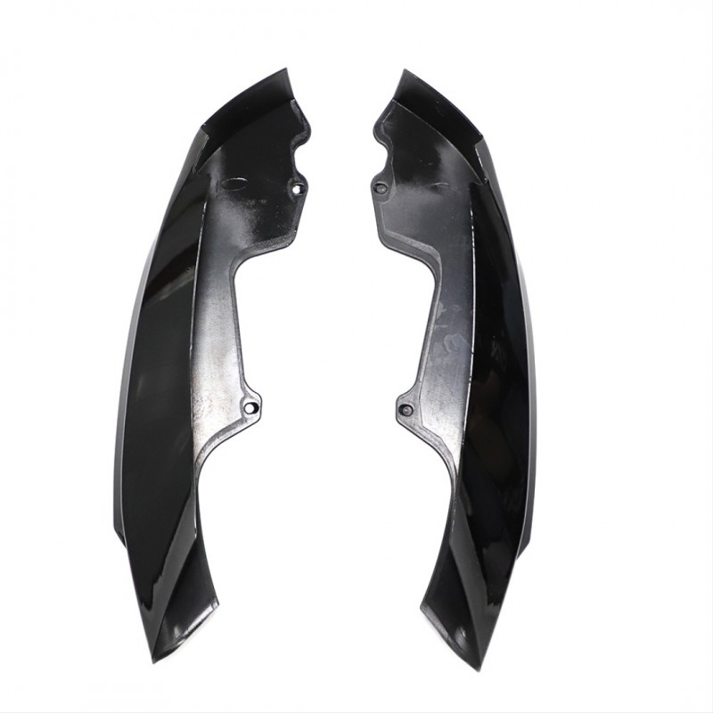 Cıvıc fe1 2022 ıçın uyumlu  aero ön ek 2 parça- pıano black