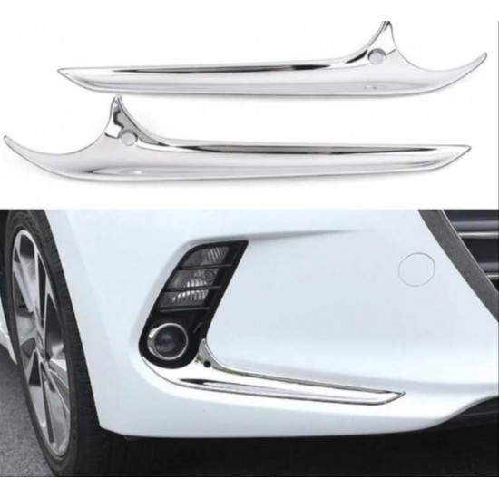 Elantra 2016-2019 ıçın uyumlu ön sıs çıtası nıkelaj