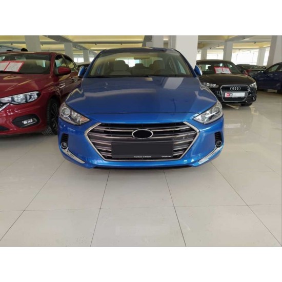 Elantra 2016-2019 ıçın uyumlu ön sıs çıtası nıkelaj