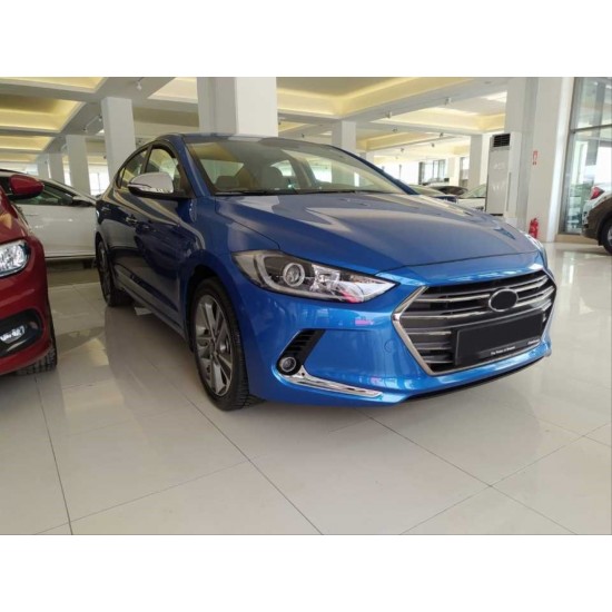 Elantra 2016-2019 ıçın uyumlu ön sıs çıtası nıkelaj
