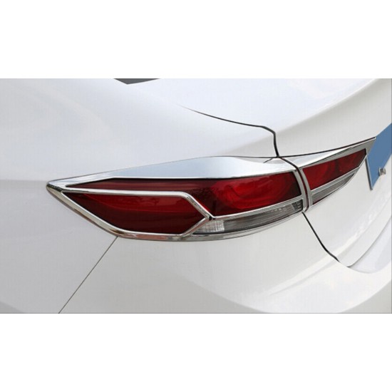 Elantra 2016-2019 ıçın uyumlu stop kaplaması nıkelaj