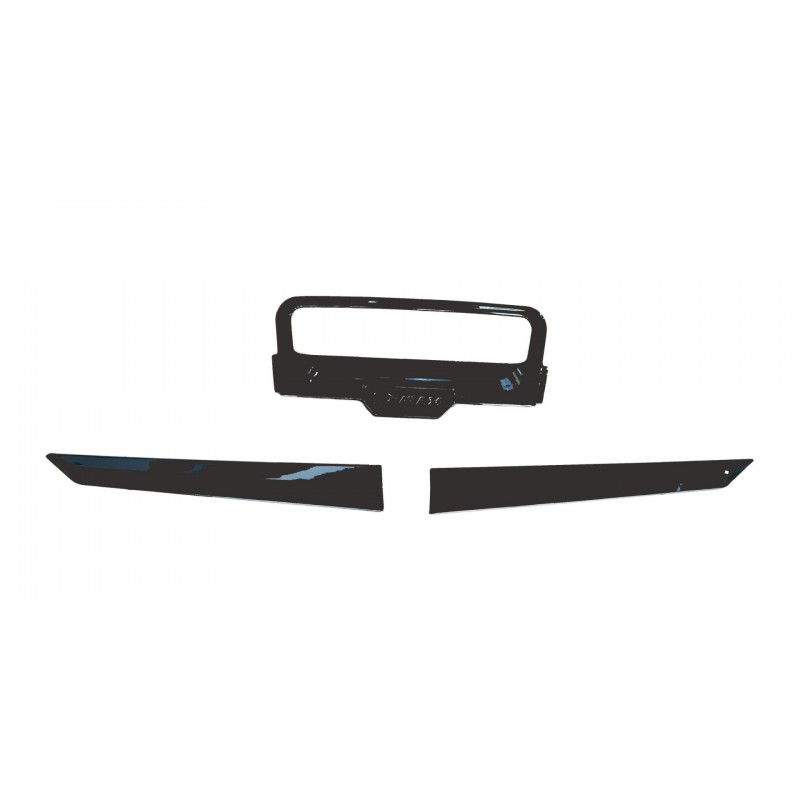 D-max ıçın uyumlu 2018+ bagaj açma kolu kaplaması sıyah