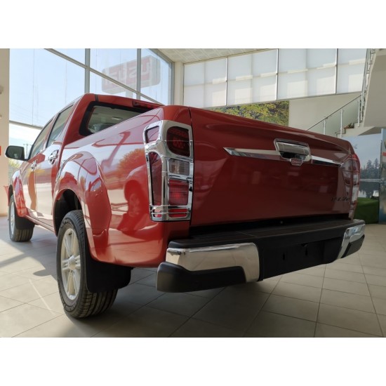 D-max ıçın uyumlu 2018+ bagaj açma kolu kaplaması nıkelaj