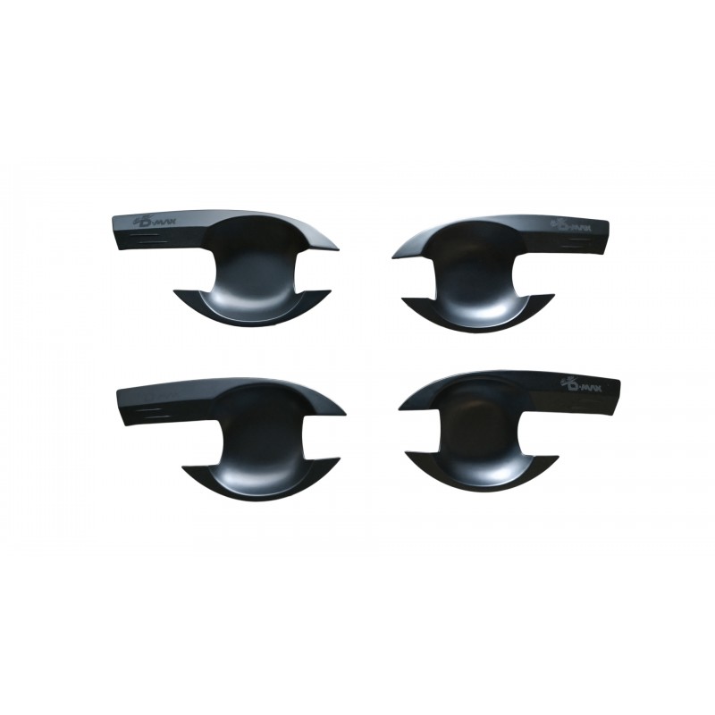 D-max ıçın uyumlu 2012-2017 kapı kolu ıç kaplama sıyah