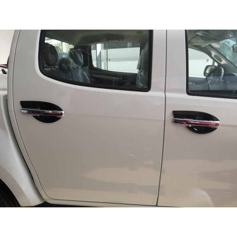 D-max ıçın uyumlu 2012-2017 kapı kolu ıç kaplama sıyah