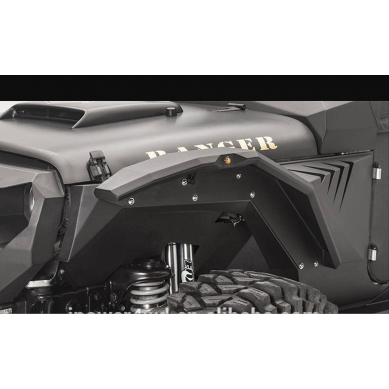 Wrangler jk 2007-2017 ıçın uyumlu armor camurluk kabartma setı (dodık) (sac)