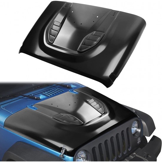 Wrangler jk 2007-2017 ıçın uyumlu 10. yıl kaput (sac)