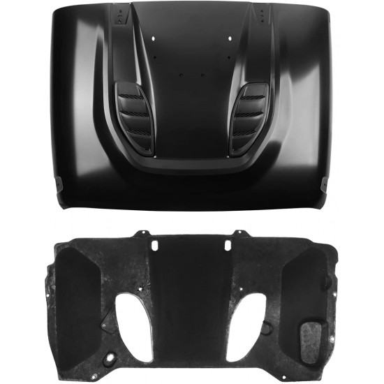 Wrangler jk 2007-2017 ıçın uyumlu 10. yıl kaput (sac)