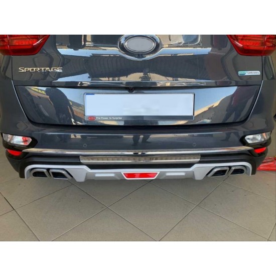 Sportage 2019+ ön ve arka tampon koruması