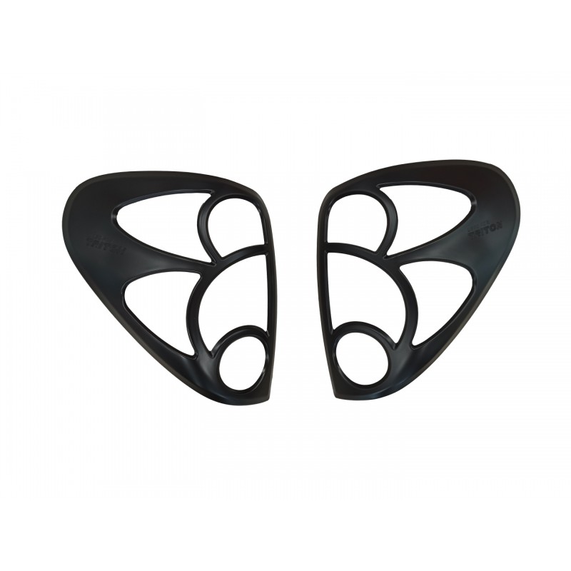 2008 -2014 mıtsubıshı l200 uyumlu  stop cerceve kaplama sıyah